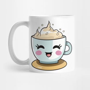 Cute Kawaii Cup of Coffee Mug